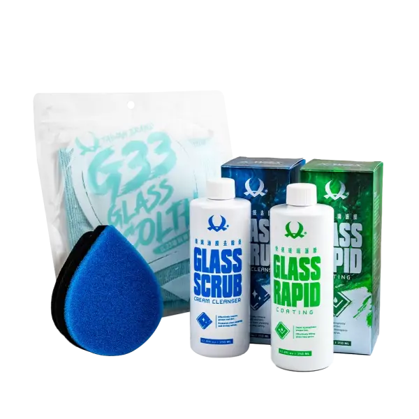 KWAX 玻璃維護套裝 (4pcs)  Glass Maintain Constitute Set